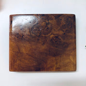 Wooden Hinged Box, Vintage Case, Cigarette Case, Business Card Holder, Wooden Case, Vintage Container, Light Brown Wood, Smoking Accessory