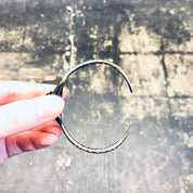 Vintage Silver Bracelet, Cuff Bracelet, Tigers Eye, Sterling Silver, Vintage Jewelry, Unique Jewelry, Cut out Design, Triangle Shape , Brown