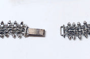 Vintage Silver Necklace, Vintage Choker, Link Necklace, Short Necklace, Vintage Jewelry, Thick Choker, Statement Jewelry, Hook Closure,