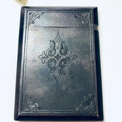 Vintage Case, Sterling Silver Case, Monogrammed Case, Business Card Holder, Rolled Cigarette Holder, Cigarette Case, Initialed Case, Silver