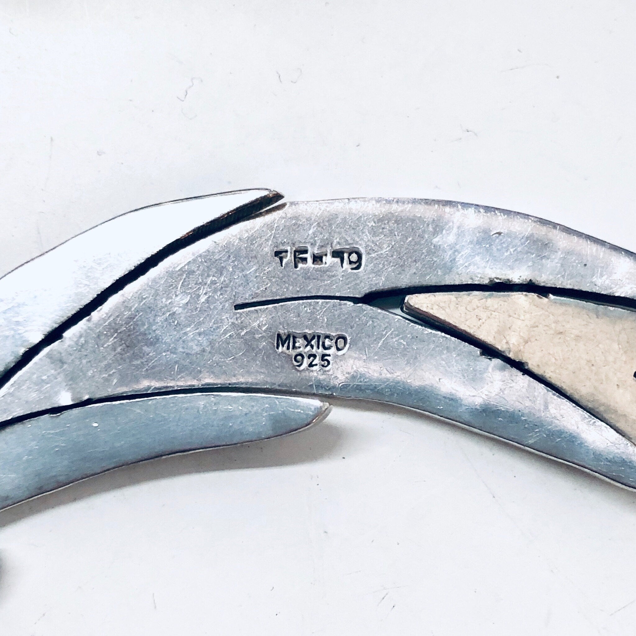 Vintage Silver Necklace, Silver Choker, Vintage Jewelry, Link Necklace, V Shape Necklace, Heavy Necklace, Solid Silver, Unique Jewelry, 925
