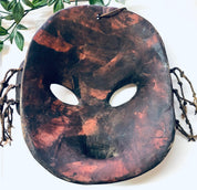 Wood Carved Mask, Wall Hanging, Vintage Home Decor, Wall Art, Wooden Mask, Hand Carved Wood, Tribal Decor, Unique Home Decor, Cut Out Mask