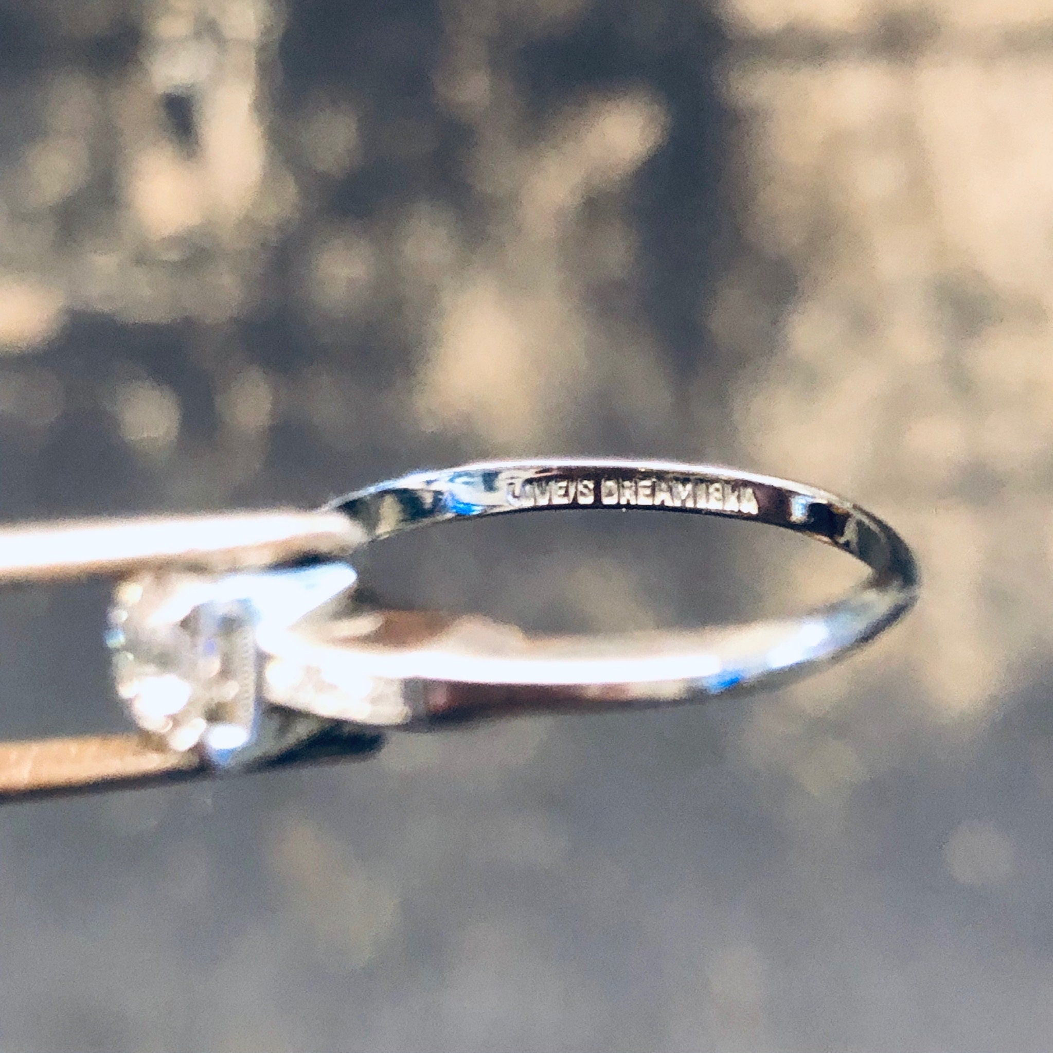 Vintage Engagement Ring, Vintage Diamond Ring, Gold Diamond Ring, White Gold Ring, Engagement Jewelry, Wedding Jewelry, Vintage Jewelry,