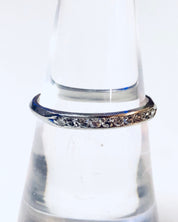 Diamond Wedding Band, Platinum Wedding Band, Platinum Jewelry, Diamond Ring, Wedding Band, Wedding Jewelry, Vintage Jewelry, Valentines Day