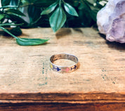 Vintage Silver Ring, Airplane Ring, Flight Jewelry, Airplanes, Silver Band, Skinny Silver Band, Colorful Ring, Purple, Yellow, Pink, White