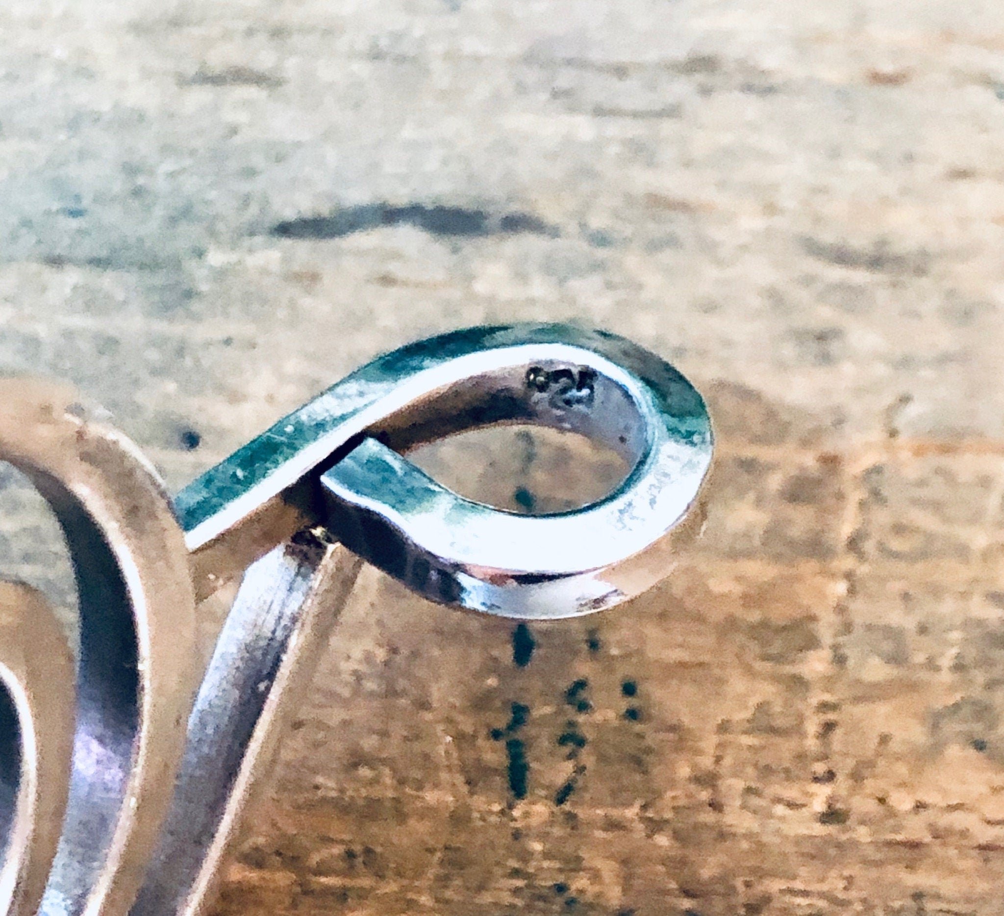 Vintage Silver Pendant, Swirl Pendant, Vintage Necklace, Large Pendant, Swirl Design, Unique Jewelry, Circle Pendant, Valentines Day Gift