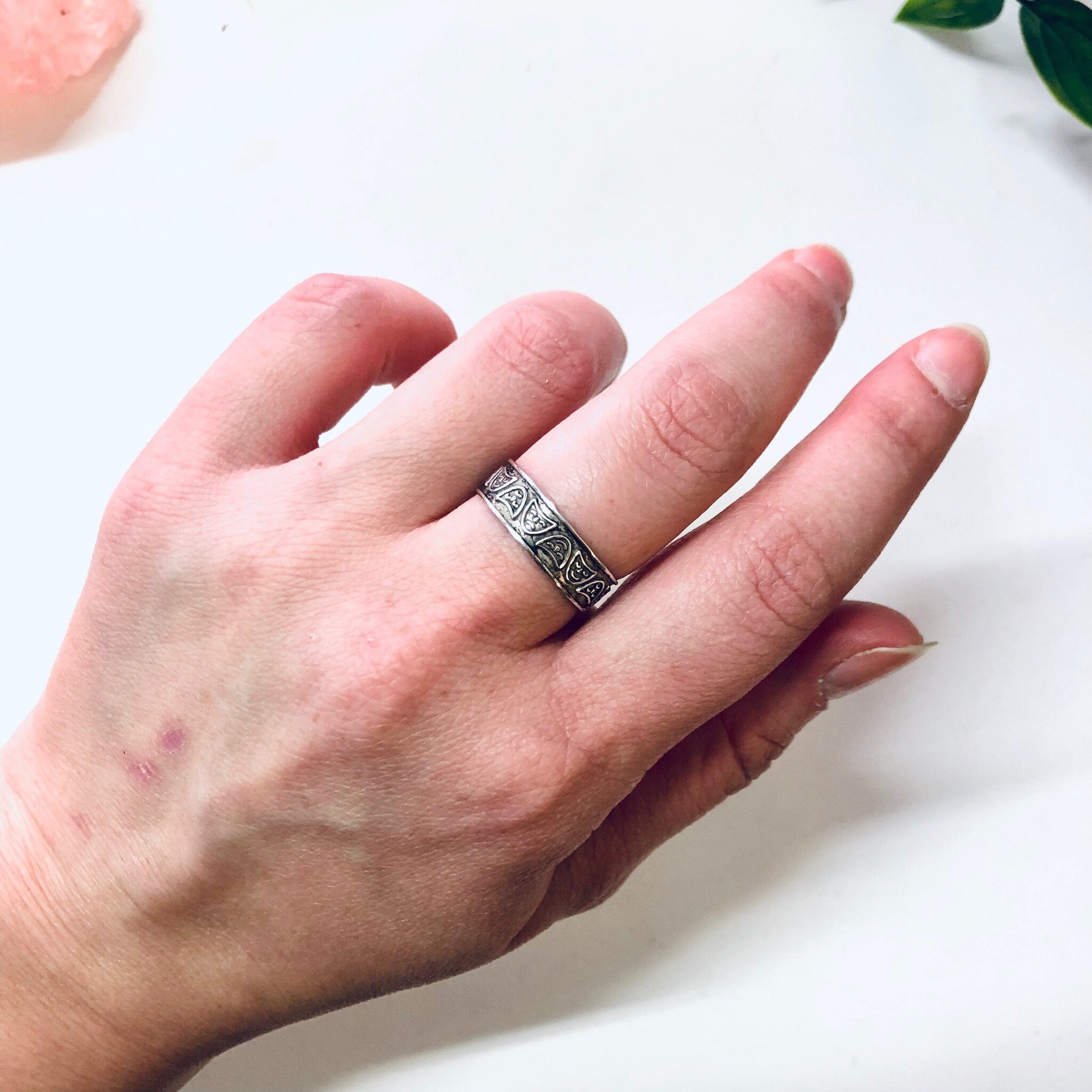 Vintage Silver Ring, Theater Mask Ring, Mask Jewelry, Vintage Jewelry, Ring for Thespian, Valentines Day Gift, Happy Mask, Sad Mask, 925