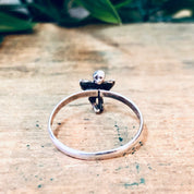 Vintage Silver Ring, Cherub Ring, Angel Ring, Vintage Jewelry, Ring with Angel, Angelic Jewelry, Valentines Day Gift, Cupid Ring, Angel, 925