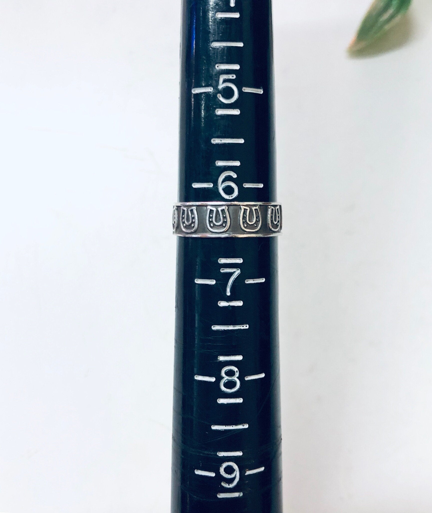 Vintage Silver Ring, Horseshoe Ring, Lucky Ring, Lucky Jewelry, Vintage Jewelry, Band Ring, Thin Band, Valentines Day Gift, Good Luck Ring