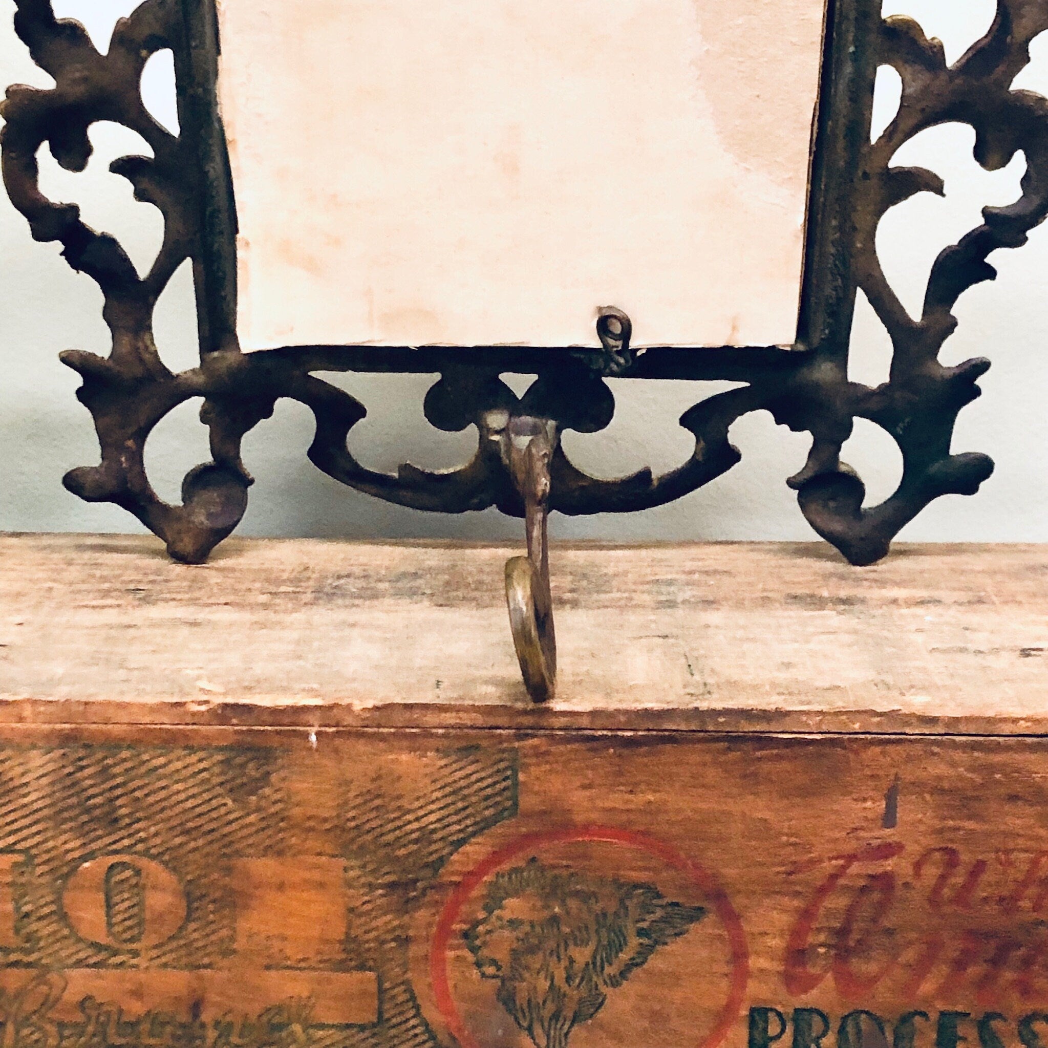 Vintage Brass Frame, Brass Picture Frame, Vintage Home Decor, Vintage Frame, Ornate Brass Frame, Valentines Day Gift, Brass Decor, Ornate