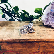 Vintage Silver Ring, Sterling Silver, Vintage Jewelry, Statement Ring, Filagree Ring, Cut Out Ring, Unique Ring, Valentines Day Gift, 925