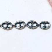 Vintage Charm Bracelet, Silver Bracelet, Link Bracelet, Vintage Jewelry, Vintage Bracelet, Unique Jewelry, Charm Jewelry, Bottle Tab,