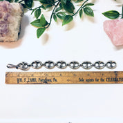 Vintage Charm Bracelet, Silver Bracelet, Link Bracelet, Vintage Jewelry, Vintage Bracelet, Unique Jewelry, Charm Jewelry, Bottle Tab,