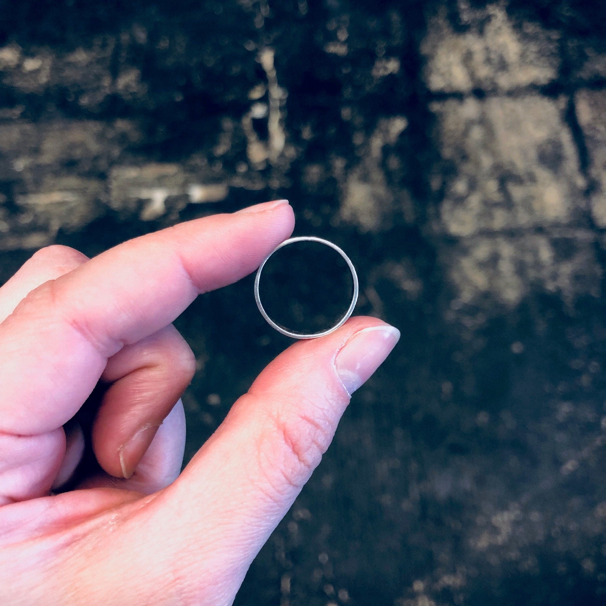 Vintage Silver Ring, Wave Ring, Vintage Jewelry, Band Ring, Thin Band, Simple Jewelry, Wavy Design, Ocean Lover, Ring for Surfer, 925 Ring