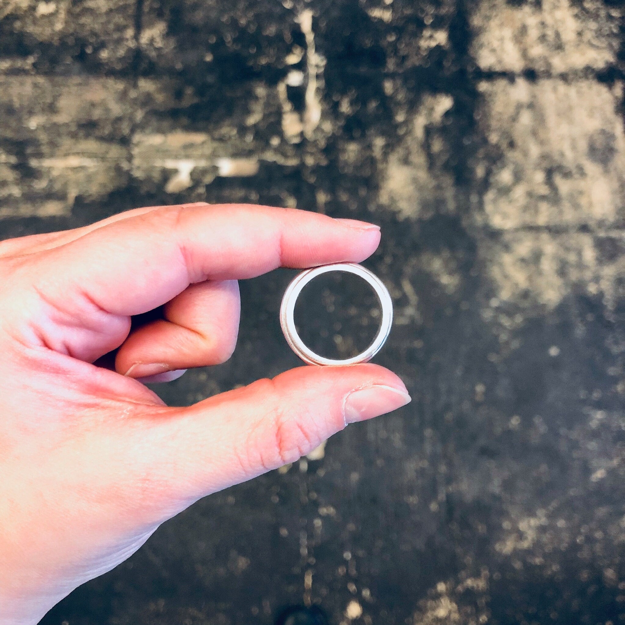 Vintage Silver Ring, Spinner Ring, Meditation Ring, Thumb Ring, Vintage Jewelry, Spinner Jewelry, Ring for Anxiety, 925 Ring, Large Ring