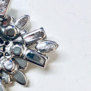 Rhinestone Brooch, Joseph Warner, Warner Jewelry, Vintage Jewelry, Rhinestones, Costume Jewelry, Large Brooch, Unique Jewelry, Vintage Pin
