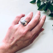 Vintage Silver Ring, Thick Band Ring, Simple Jewelry, Minimal Jewelry, Sleek Accessories, Unique Jewelry, Vintage Jewelry, Simple Design