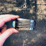 Vintage Cuff Bracelet, Scarab Bracelet, Scarab Jewelry, Blue Scarab, Costume Jewelry, Statement Jewelry, Large Cuff, Silver Toned Jewelry,