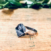 Vintage Cub Scout Ring, Silver Cub Scout Ring, Vintage Silver Ring, Boy Scout Ring, Vintage Jewelry, Collectible Jewelry, Cubs Ring, 925