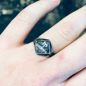 Vintage Cub Scout Ring, Silver Cub Scout Ring, Vintage Silver Ring, Boy Scout Ring, Vintage Jewelry, Collectible Jewelry, Cubs Ring, 925