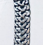 Vintage Choker, Vintage Silver Necklace, Thick Chain, Silver Choker, Mexico Sterling, Chain Link, Vintage Jewelry, Bohemian Style, Boho