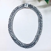 Vintage Choker, Vintage Silver Necklace, Thick Chain, Silver Choker, Mexico Sterling, Chain Link, Vintage Jewelry, Bohemian Style, Boho