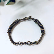 Vintage Bracelet, Unique Jewelry, Brass Bracelet, Gold Toned Jewelry, Knot Design, Small bracelet, Vintage Jewelry, Wire Bracelet, Bangle