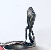 Vintage Snake Bracelet, Snake Cuff, Costume Jewelry, Vintage Jewelry, Boho Style Jewelry, Bohemian Style, Valentines Day Gift, Silver Toned