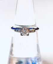 Vintage Engagement Ring, Vintage Diamond Ring, Gold Diamond Ring, White Gold Ring, Engagement Jewelry, Wedding Jewelry, Vintage Jewelry,
