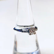 Vintage Engagement Ring, Vintage Diamond Ring, Gold Diamond Ring, White Gold Ring, Engagement Jewelry, Wedding Jewelry, Vintage Jewelry,