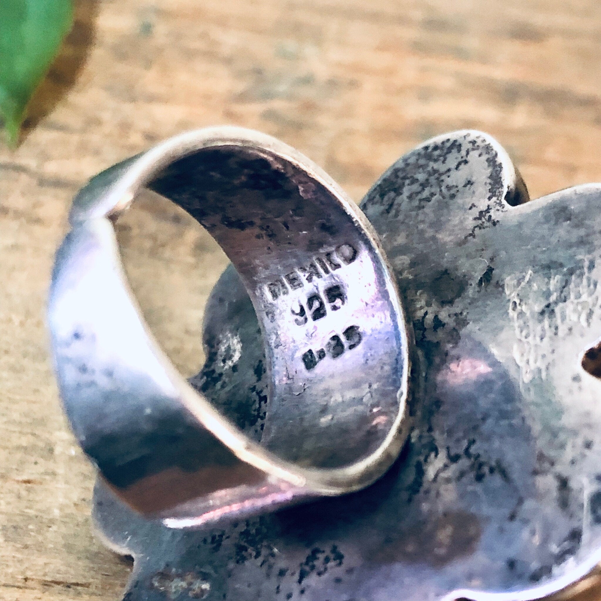 Vintage Silver Ring, Statement Ring, Large Ring, Adjustable Ring, Vintage Jewelry, Ball Ring, Cocktail Ring, 925 Ring, Mexican Silver