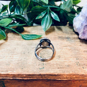 Vintage Silver Ring, Turquoise Ring, Bohemian Jewelry, Boho Style, Simple Ring, Valentines Day Gift, Blue and Silver, Southwestern Ring, 925