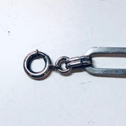 Vintage Silver Bracelet, Link Bracelet, Chain Bracelet, Simple Jewelry, Vintage Jewelry, Geometric Design, Elegant Bracelet, Valentines Day
