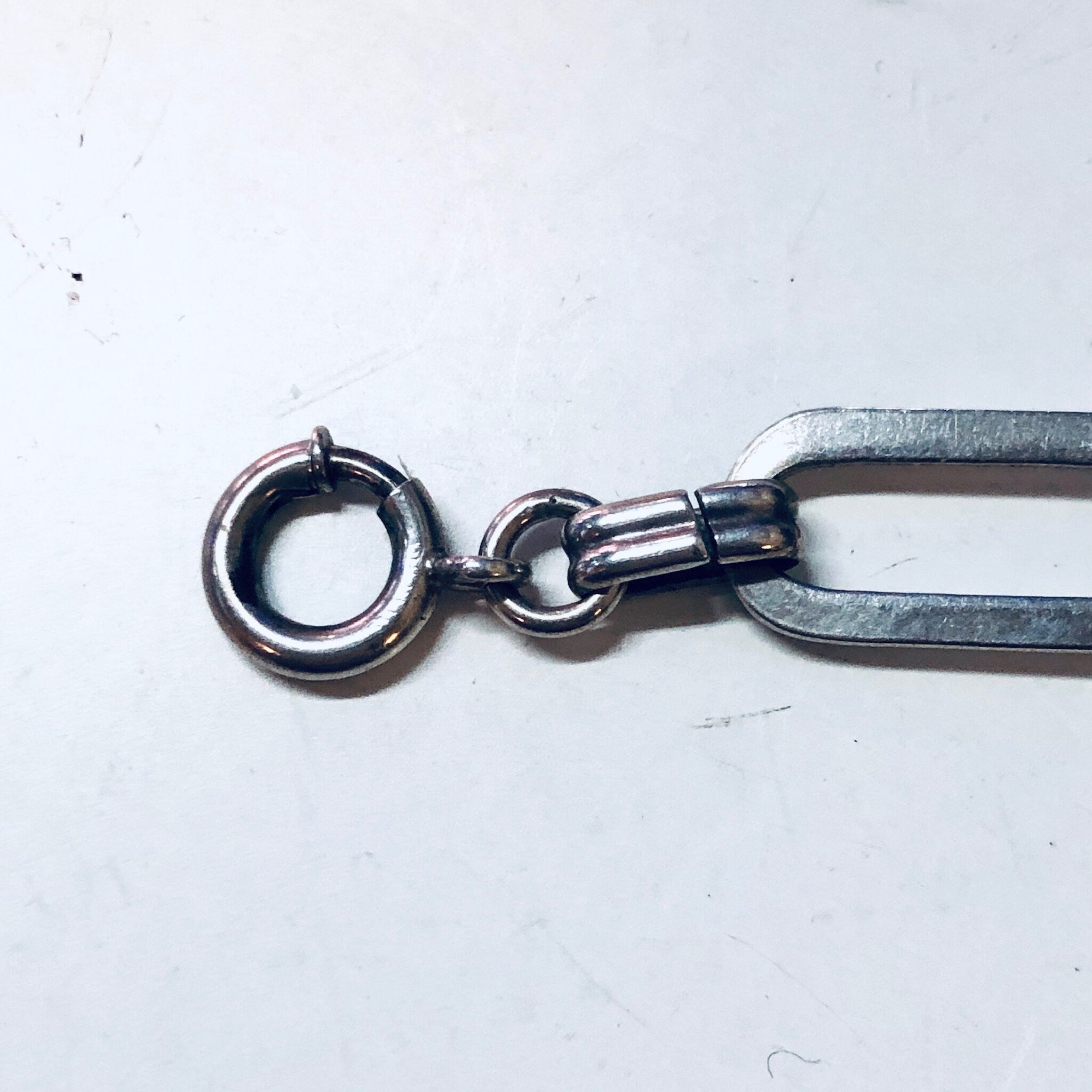 Vintage Silver Bracelet, Link Bracelet, Chain Bracelet, Simple Jewelry, Vintage Jewelry, Geometric Design, Elegant Bracelet, Valentines Day
