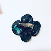 Vintage Brooch, Face Pin, Mask Brooch, Vintage Jewelry, Vintage Pin, Green Brooch, Pink Brooch, Signed Jewelry, Ritter Brooch, Unique Pin