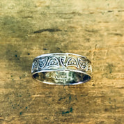 Vintage Silver Ring, Theater Mask Ring, Mask Jewelry, Vintage Jewelry, Ring for Thespian, Valentines Day Gift, Happy Mask, Sad Mask, 925