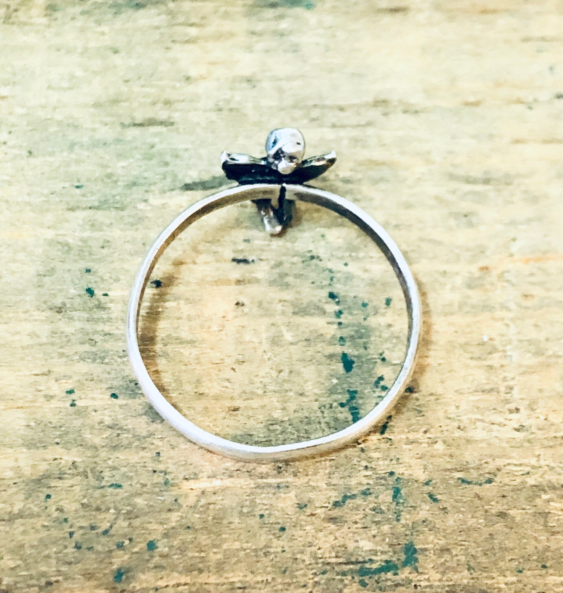 Vintage Silver Ring, Cherub Ring, Angel Ring, Vintage Jewelry, Ring with Angel, Angelic Jewelry, Valentines Day Gift, Cupid Ring, Angel, 925