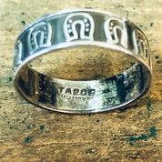 Vintage Silver Ring, Horseshoe Ring, Lucky Ring, Lucky Jewelry, Vintage Jewelry, Band Ring, Thin Band, Valentines Day Gift, Good Luck Ring