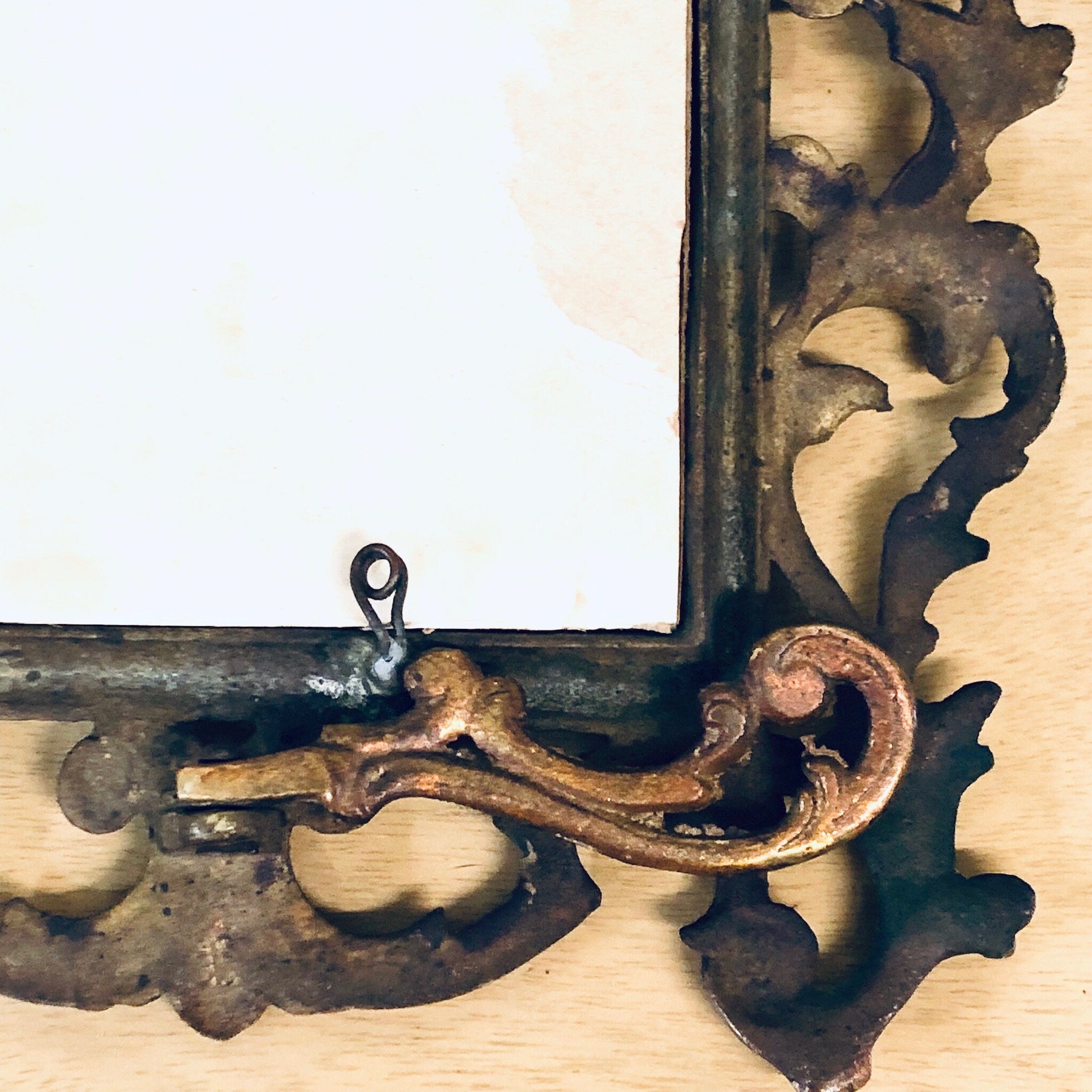 Vintage Brass Frame, Brass Picture Frame, Vintage Home Decor, Vintage Frame, Ornate Brass Frame, Valentines Day Gift, Brass Decor, Ornate