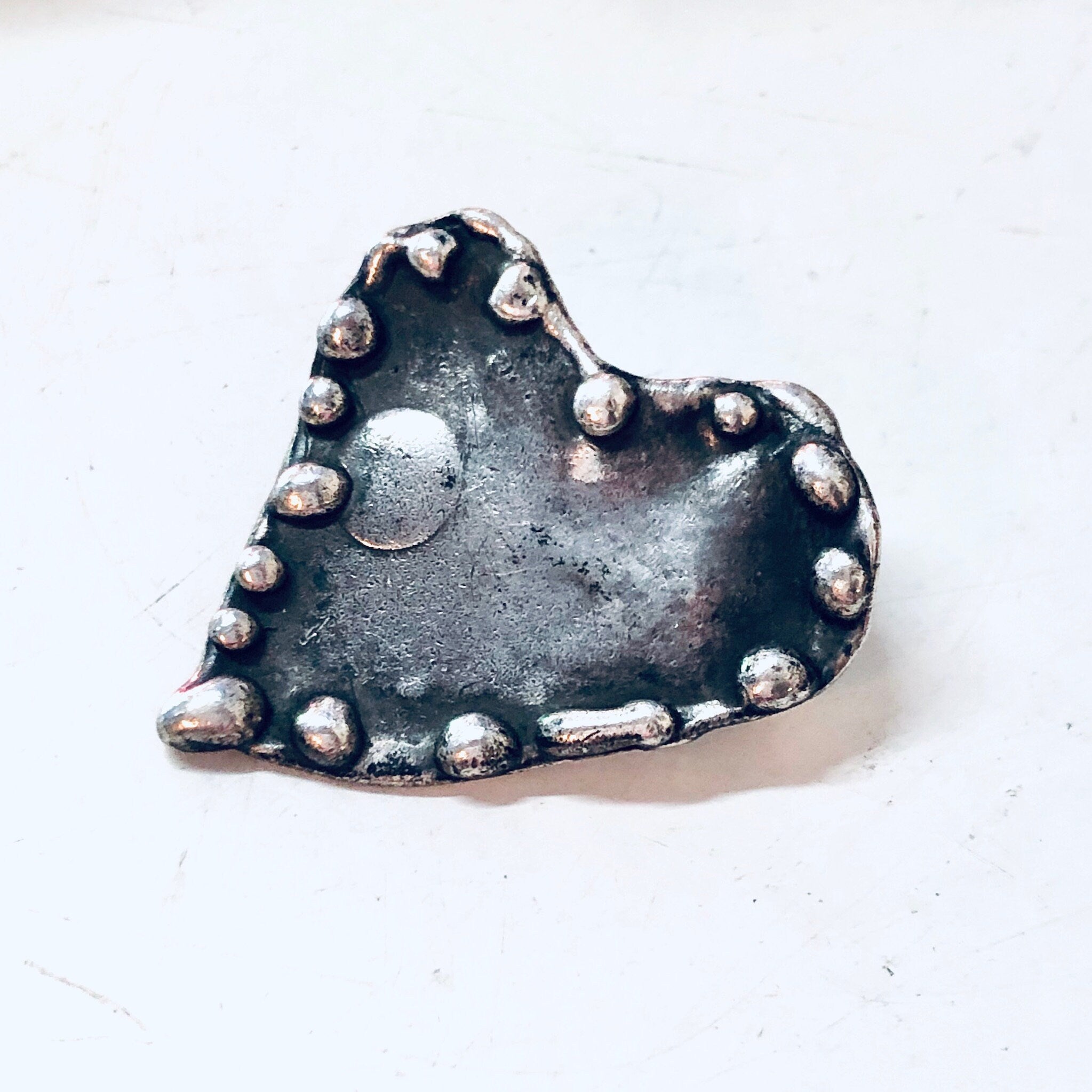 Vintage Heart Pendant, Heart Jewelry, Valentines Day Gift, Vintage Jewelry, Pendant, Vintage Necklace, Heart Shaped Jewelry, 925, Silver