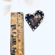 Vintage Heart Pendant, Heart Jewelry, Valentines Day Gift, Vintage Jewelry, Pendant, Vintage Necklace, Heart Shaped Jewelry, 925, Silver