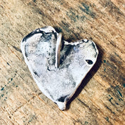 Vintage Heart Pendant, Heart Jewelry, Valentines Day Gift, Vintage Jewelry, Pendant, Vintage Necklace, Heart Shaped Jewelry, 925, Silver