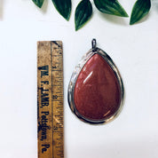 Large Pendant, Vintage Pendant, Vintage Necklace, Druzy Quartz, Metal Pendant, Polished Stone, Statement Jewelry, Sparkly Jewelry, Pendant