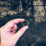 Vintage Silver Ring, Cut Out Ring, Unique Jewelry, Vintage Jewelry, Sterling Silver, Band Ring, Thick Band Ring, Simple Ring, Minimal Design