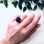 Vintage Gold Ring, Alexandrite Jewelry, Alexandrite Ring, Unique Gemstone, Blue Alexandrite, Purple Alexandrite, Gold Jewelry, 14K Gold, 14K