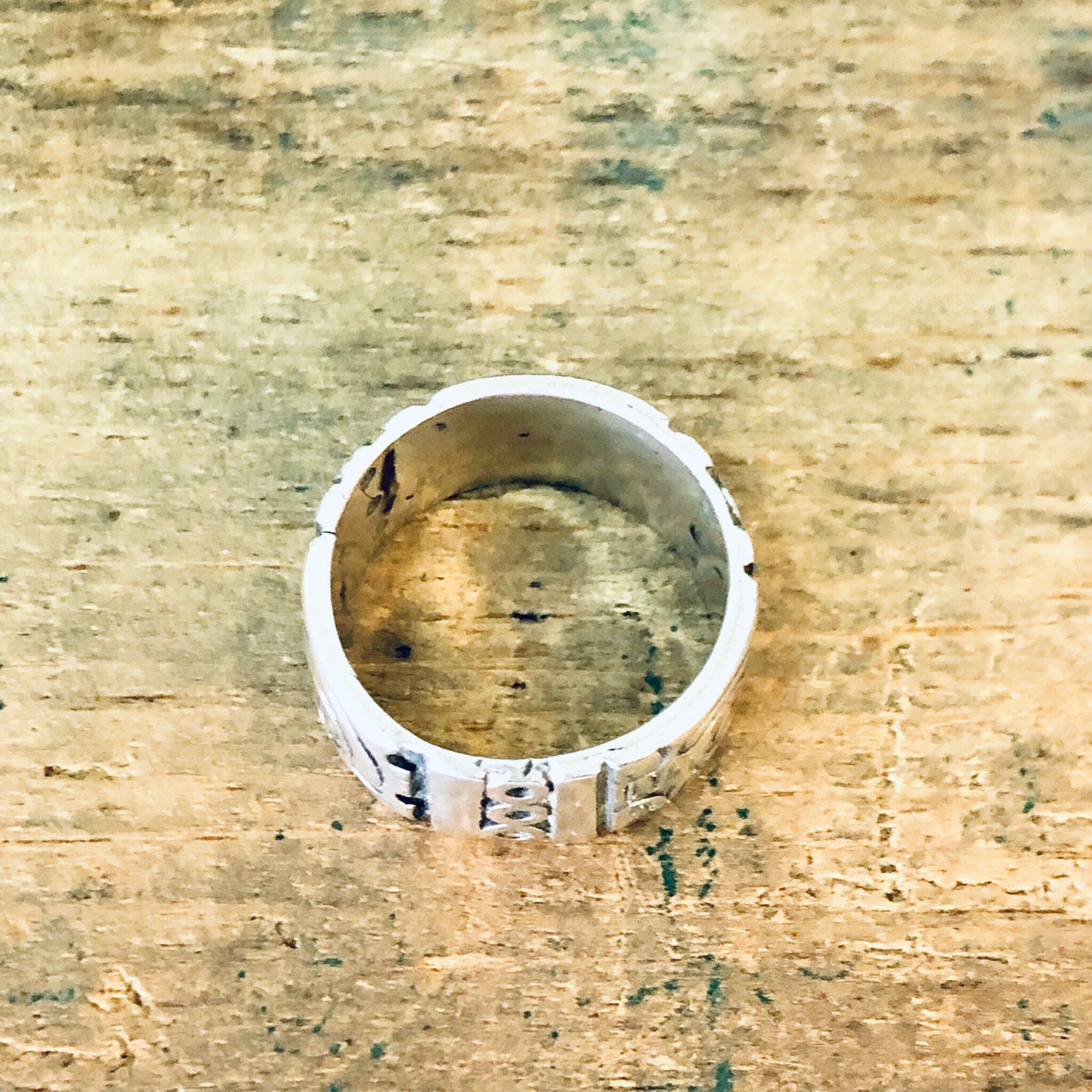 Vintage Silver Ring, Taxco Ring, Taxco Jewelry, Band Ring, Wide Band Ring, Unique Ring, Vintage Jewelry, Thick Band Ring, 925 Ring