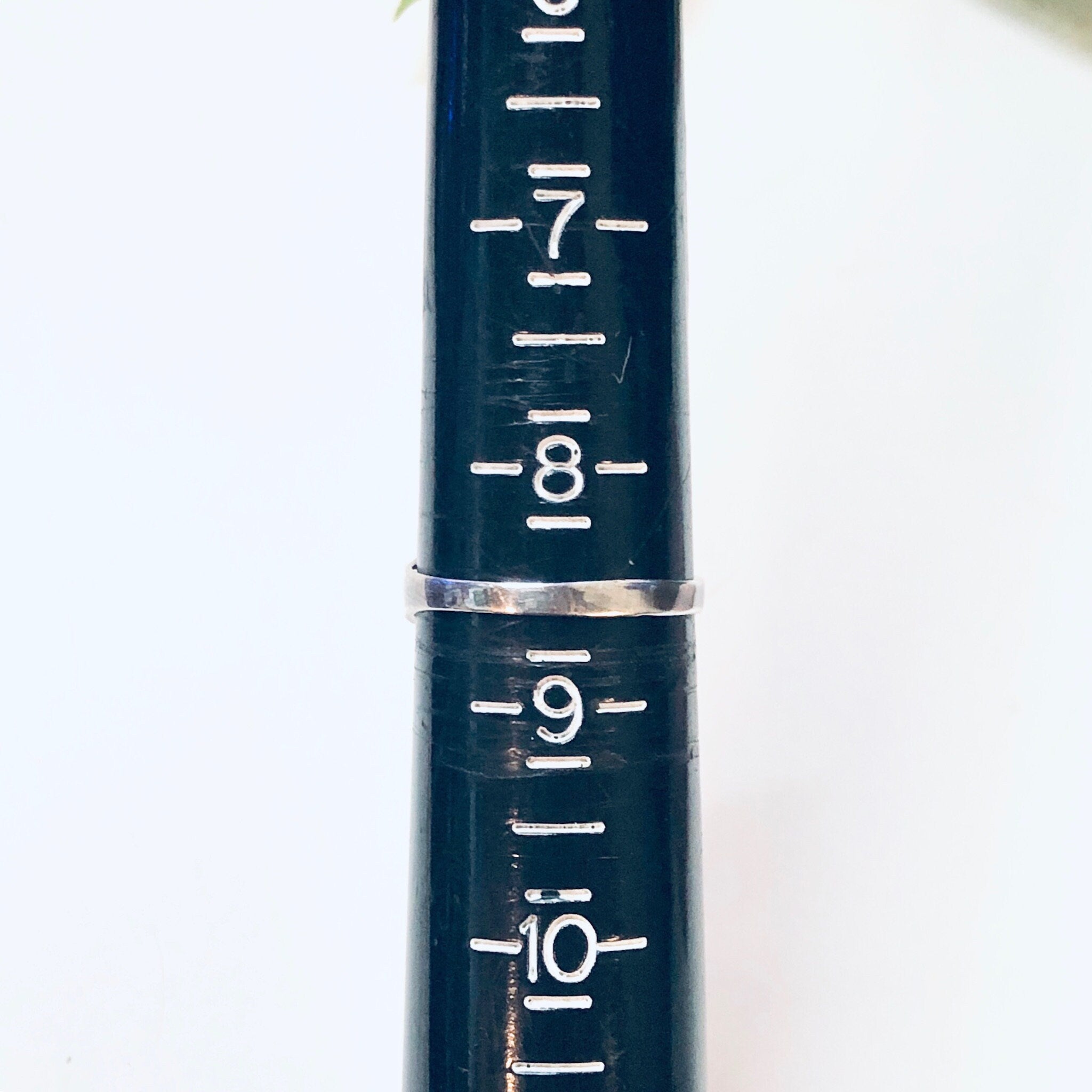 Vintage Silver Ring, Turquoise Ring, Stacking Ring, Stacker, Blue and Silver, V Shape Ring, 925 Ring, Vintage Jewelry, Boho Style, Bohemian