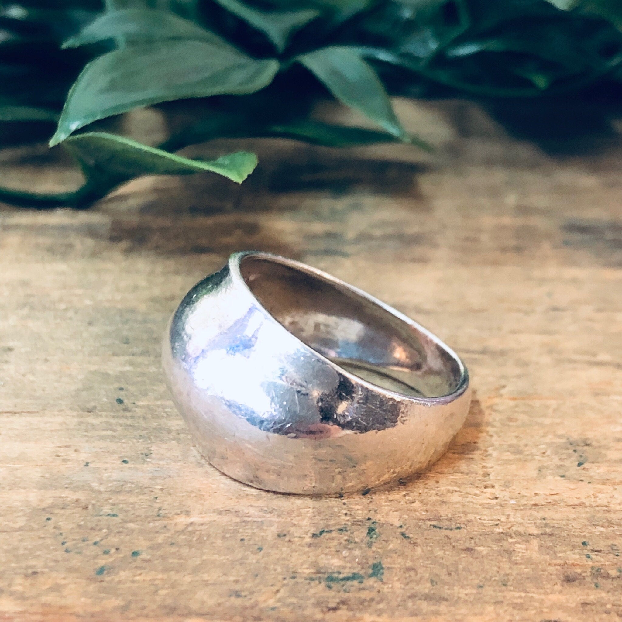 Vintage Silver Ring, Thick Band Ring, Simple Jewelry, Minimal Jewelry, Sleek Accessories, Unique Jewelry, Vintage Jewelry, Simple Design
