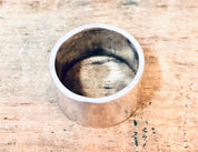 Vintage Silver Ring, Band Ring, Thick Band, Sterling Silver, Vintage Jewelry, Simple Ring, Statement Jewelry, Wedding Band, Wedding Jewelry