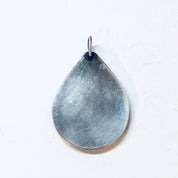 Vintage Silver Pendant, Turquoise Pendant, Turquoise Jewelry, Southwestern Style, Boho Hippie Jewelry, Pendant Necklace, Blue Turquoise, 925